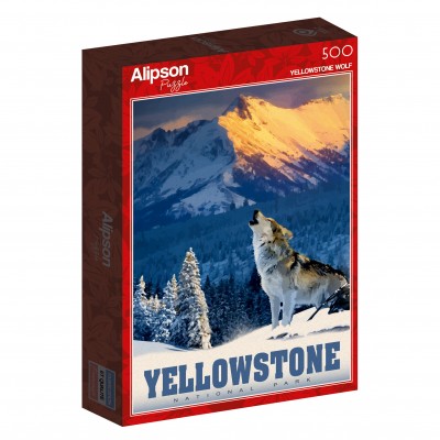 Puzzle Alipson-Puzzle-50008 Yellowstone Wolf