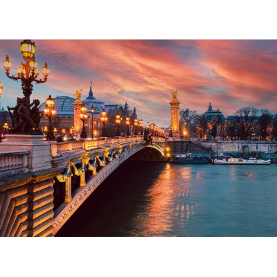 Puzzle Alipson-Puzzle-50013 Pont Alexandre III, Paris