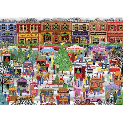 Puzzle Alipson-Puzzle-50058 Kris Kringle Markt