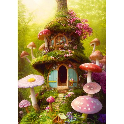 Puzzle Alipson-Puzzle-F-50021 Maison Champignon