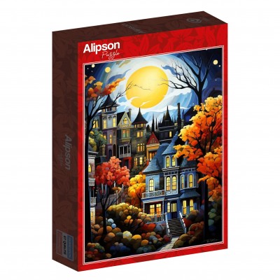 Puzzle Alipson-Puzzle-F-50092 Ruhiges Dorf