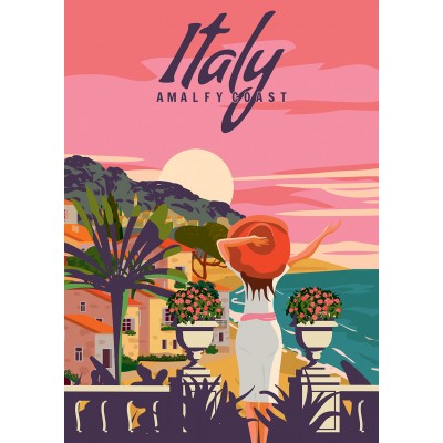 Puzzle Alipson-Puzzle-F-50112 Italy - Amalfy Coast