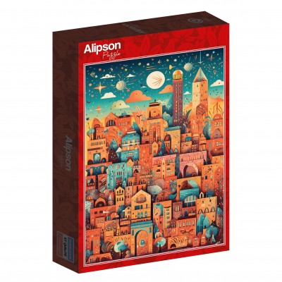 Puzzle Alipson-Puzzle-F-50114 Erstaunliche Stadt