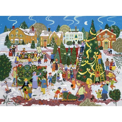 Puzzle Alipson-Puzzle-F-50118 Weihnachtsbaumfest