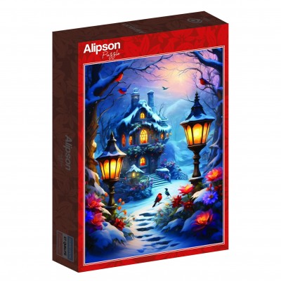 Puzzle Alipson-Puzzle-F-50131 Enchanted Wintery Scene