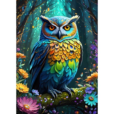 Puzzle Alipson-Puzzle-F-50140 Blue Owl