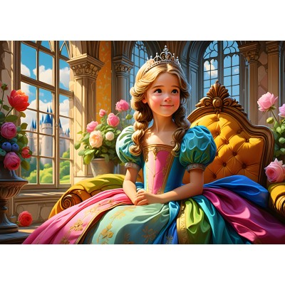 Puzzle Alipson-Puzzle-F-50143 The Princess on her Throne