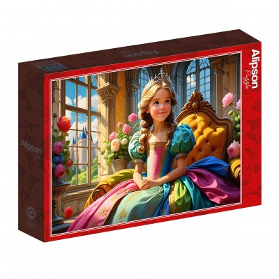 Puzzle Alipson-Puzzle-F-50143 The Princess on her Throne