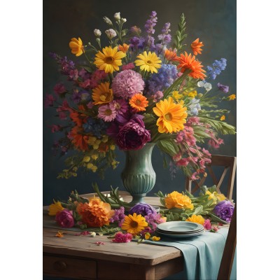 Puzzle Alipson-Puzzle-F-50144 Flower Bouquet