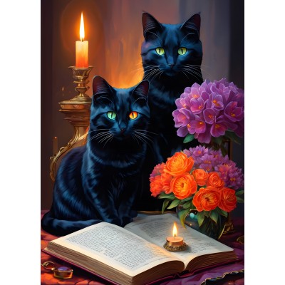 Puzzle Alipson-Puzzle-F-50146 Black Cats