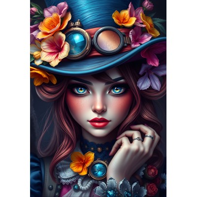 Puzzle Alipson-Puzzle-F-50161 La Femme au Chapeau