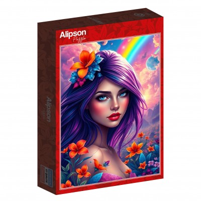 Puzzle Alipson-Puzzle-F-50215 Rainbow Girl