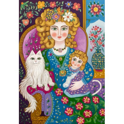 Puzzle Alipson-Puzzle-F-50250 Die Dame mit den Goldenen Haaren