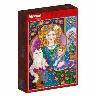Puzzle Alipson-Puzzle-F-50250 Die Dame mit den Goldenen Haaren