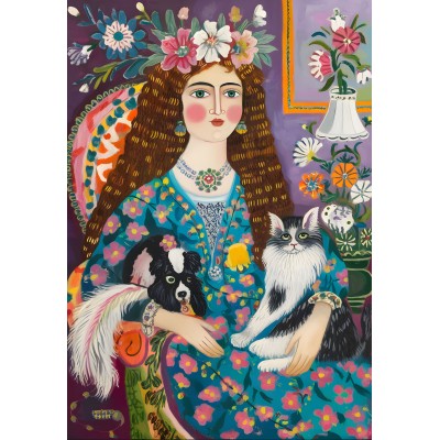 Puzzle Alipson-Puzzle-F-50251 La Dame aux Animaux
