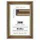 2000 Piece Puzzle Frame - Silver - 4.3 cm