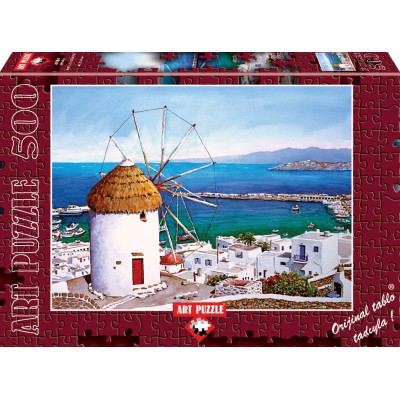 Puzzle Art-Puzzle-4184 Greece: Mykonos