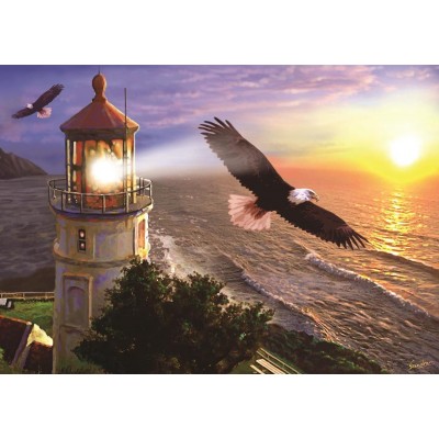 Puzzle Art-Puzzle-4221 High Flight at the Sun Rise