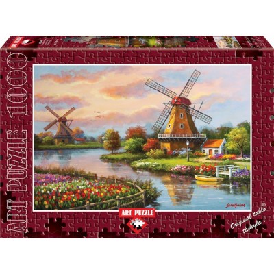 Puzzle Art-Puzzle-4354 Windmills