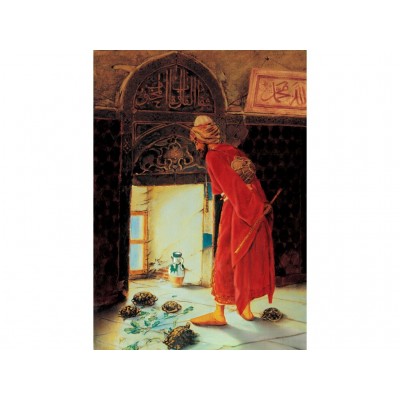 Puzzle Art-Puzzle-4452 Osman Hamdi Bey : Le Dresseur de Tortues