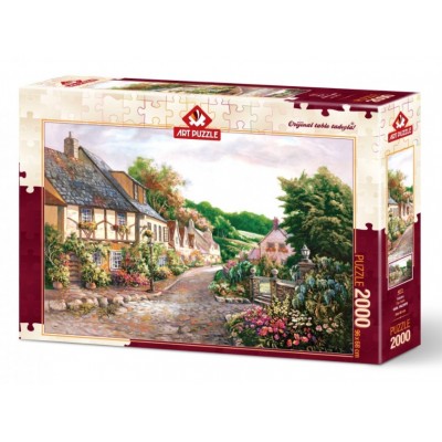 Puzzle Art-Puzzle-4571 Cottages