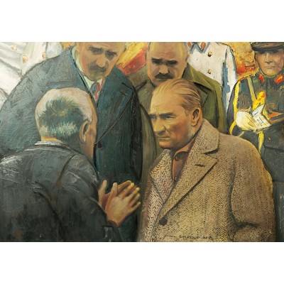 Puzzle Art-Puzzle-4589 Atatürk et le Tremblement de Terre