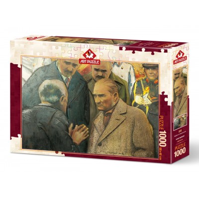 Puzzle Art-Puzzle-4589 Atatürk und das Erdbeben