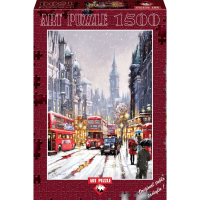 Puzzle Art-Puzzle-4637 Whitehall in Snow