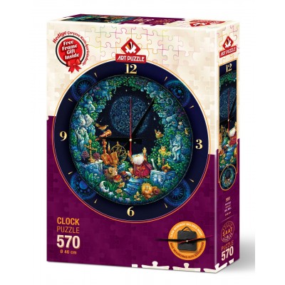 Art-Puzzle-5003 Puzzle-Uhr - Astrologie