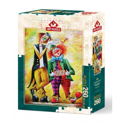 Puzzle Art-Puzzle-5030 Clowns Musiker