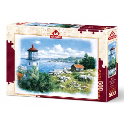 Puzzle Art-Puzzle-5076 Lantern on the Shore