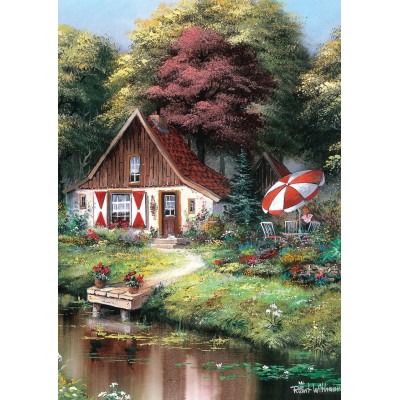 Puzzle Art-Puzzle-5078 Petit-Déjeuner du Dimanche