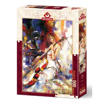 Puzzle Art-Puzzle-5088 The Cellist