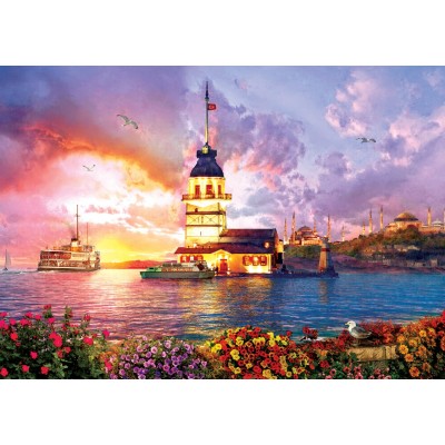 Puzzle Art-Puzzle-5179 Jungfernturm