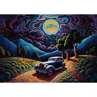 Puzzle Art-Puzzle-5255 A Night in Transylvania