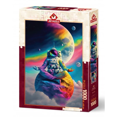Puzzle Art-Puzzle-5258 Auszeit im All