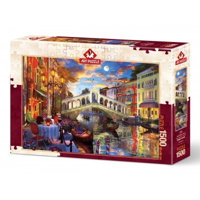 Puzzle Art-Puzzle-5372 Pont Rialto, Venise