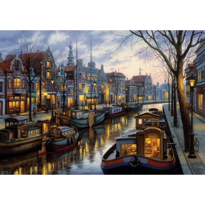 Puzzle Art-Puzzle-5389 Das Licht des Kanals