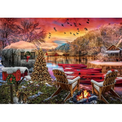 Puzzle Art-Puzzle-5472 Caravan Camp