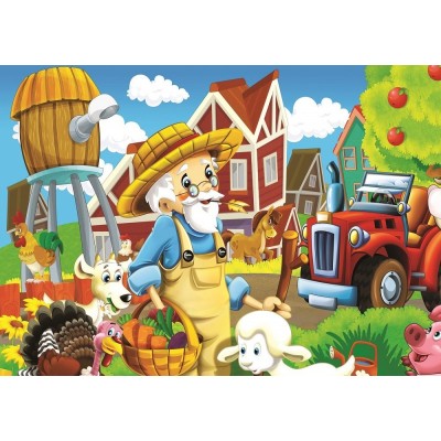 Art-Puzzle-5567 2 Puzzles - Happy Farmer