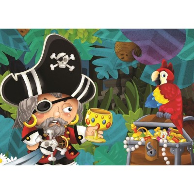 Art-Puzzle-5640 2 Puzzles - Pirates