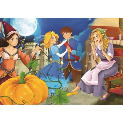 Puzzle Art-Puzzle-5656 Pièces XXL - Couple Royal