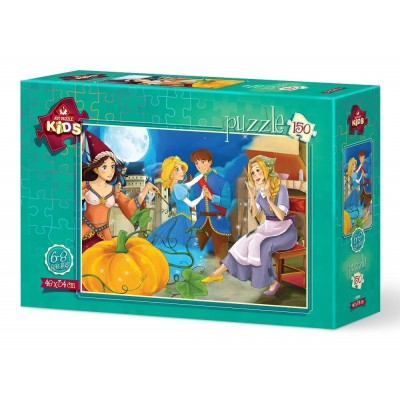 Puzzle Art-Puzzle-5656 Pièces XXL - Couple Royal