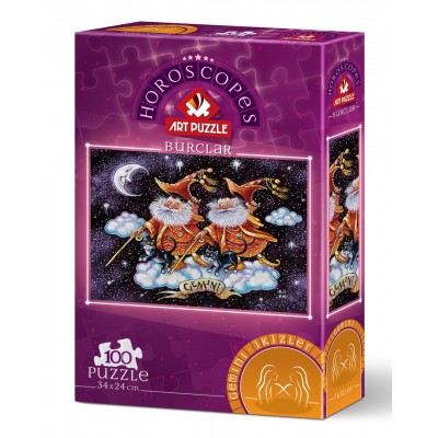 Puzzle Art-Puzzle-5803 Horoscope - Gémeaux
