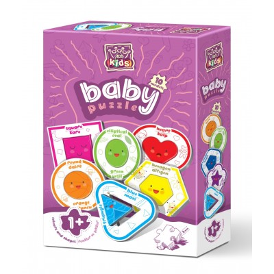 Art-Puzzle-5823 10 Baby Puzzles - Shapes and Colors