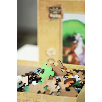 Art-Puzzle-5858 Wooden Puzzle - Mermaid and Friends