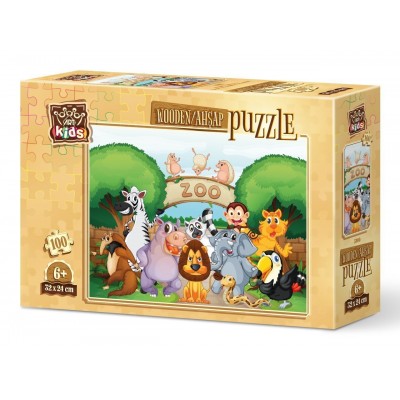 Art-Puzzle-5900 Wooden Puzzle - Zoo