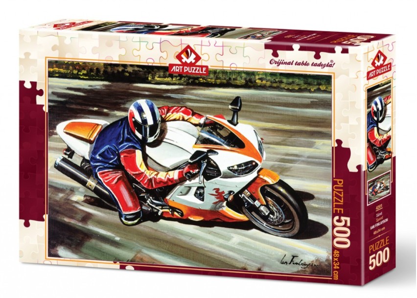 Puzzle Moto De Course Art Puzzle 41 500 Pieces Puzzles Voitures Motos Et Camions