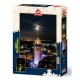 Neon Puzzle - Galata-Turm