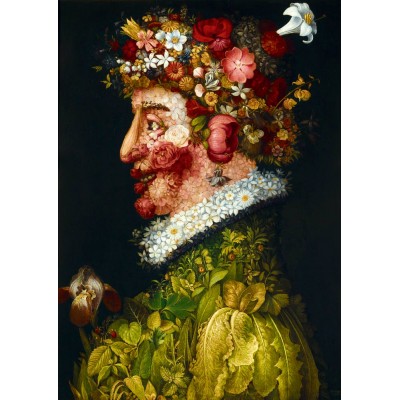 Puzzle Art-by-Bluebird-60073 Arcimboldo - La Primavera, 1563